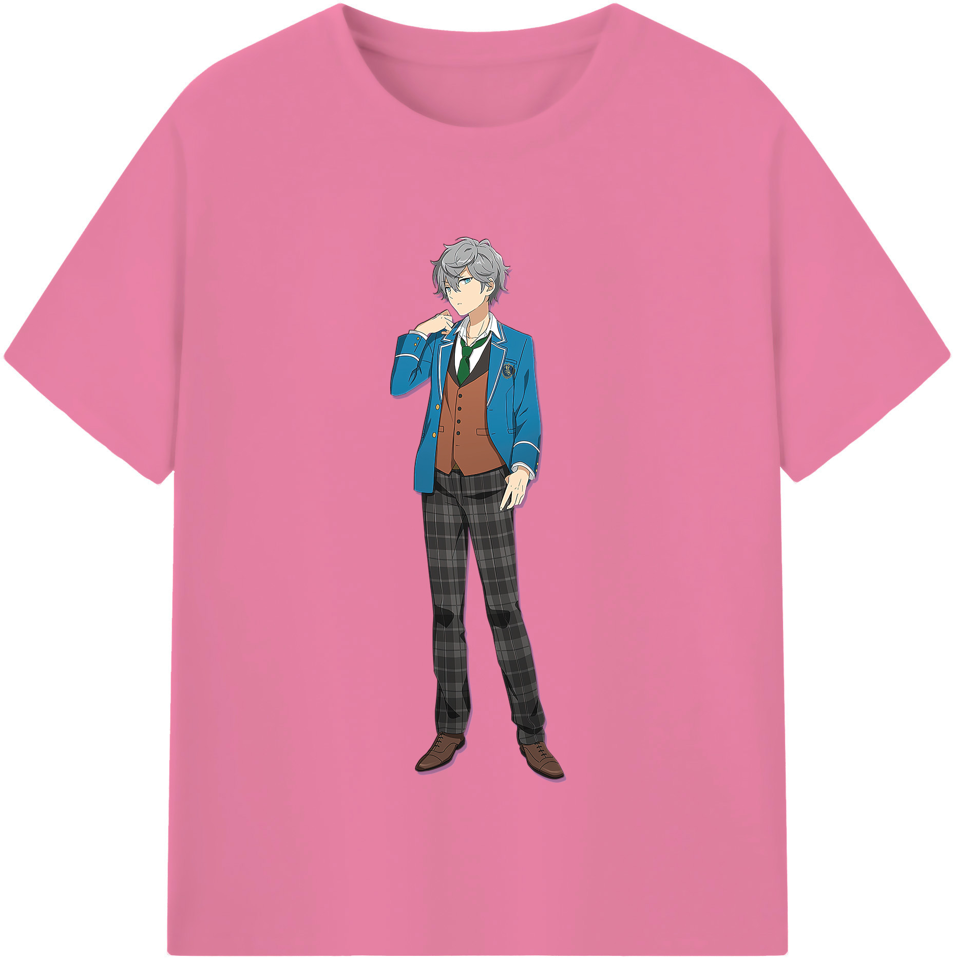 （画像用） あんさんぶるスターズ! Ensemble Stars 綿100％半袖Tシャツ（フロントプリント）